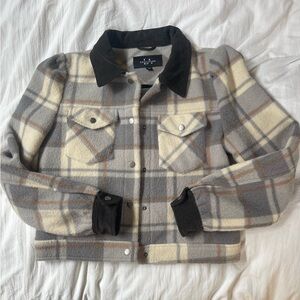 Plaid Button Up Shacket